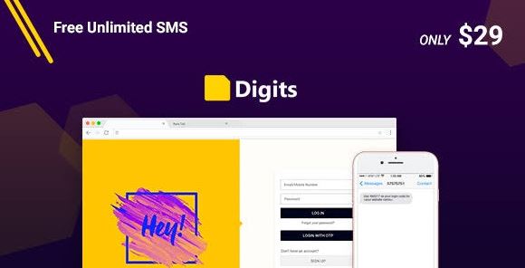 Digits The WordPress Mobile Number Signup and Login