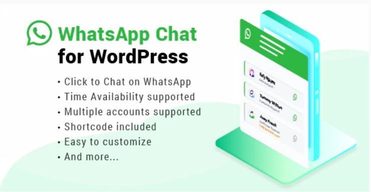 Whatsapp Chat WordPress v2.2.2 nulled