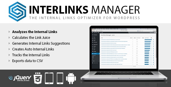 Interlinks Manager v1.23 - Linking for WordPress