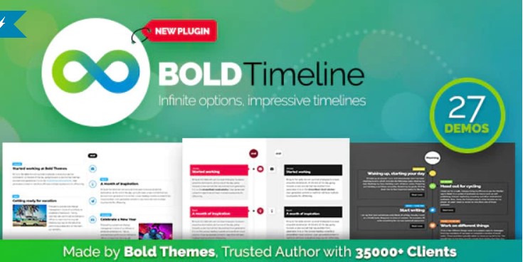 Bold Timeline WordPress Timeline Plugin