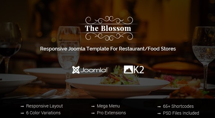 joomla restaurant template