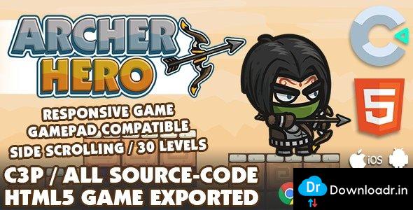 Archer Hero HTML5 Game v1.0 - With Construct 3 All Source-code