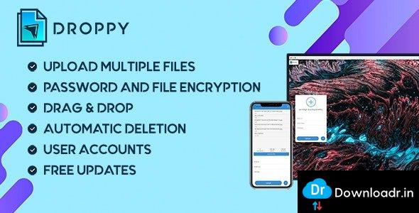 Droppy v2.3.7 - Online file transfer and sharing - nulled