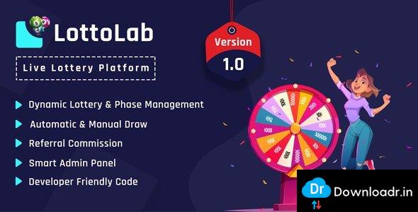 LottoLab v1.0 - Live Lottery Platform - nulled