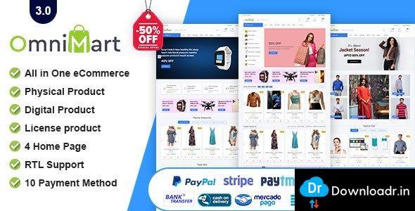 [Download] OmniMart v3.0 - eCommerce Shopping Platform - nulled