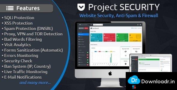 Project SECURITY v4.4.2 – Website Security, Anti-Spam & Firewall