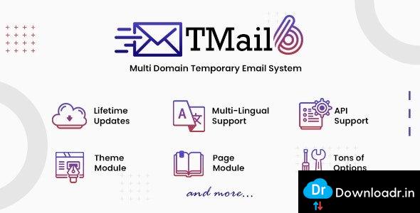 [Download] TMail v6.7 - Multi Domain Temporary Email System - nulled