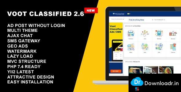 Voot Classified v2.6 - Classified Ads CMS